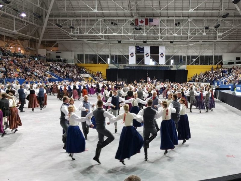 Latvian Song and Dance Festival in Canada